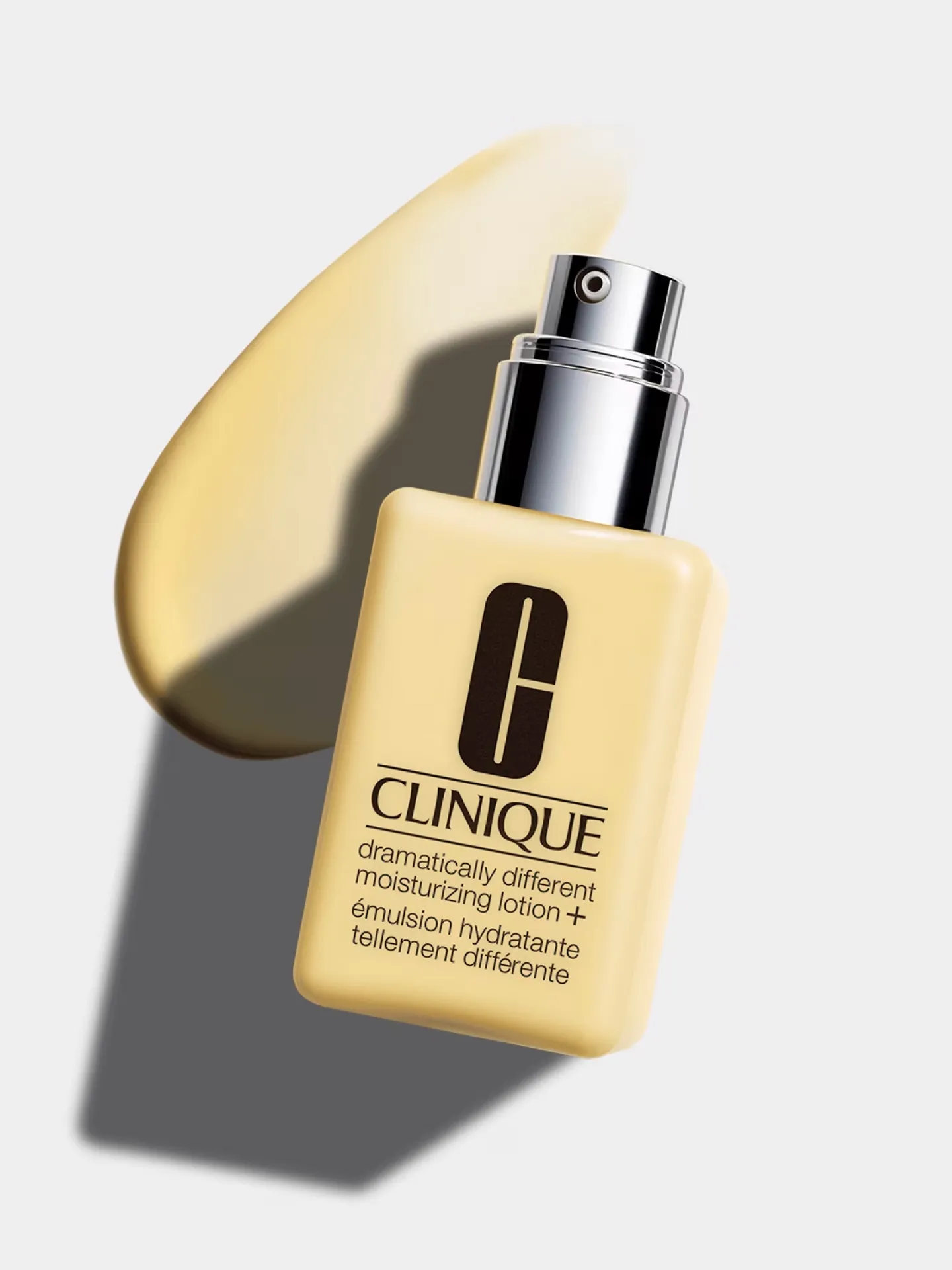 Product shot of a Clinique bottle 