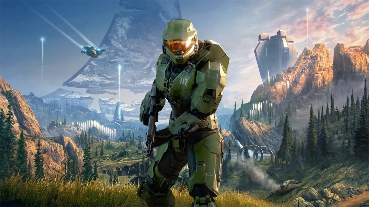 Image of Xbox video game character from Halo